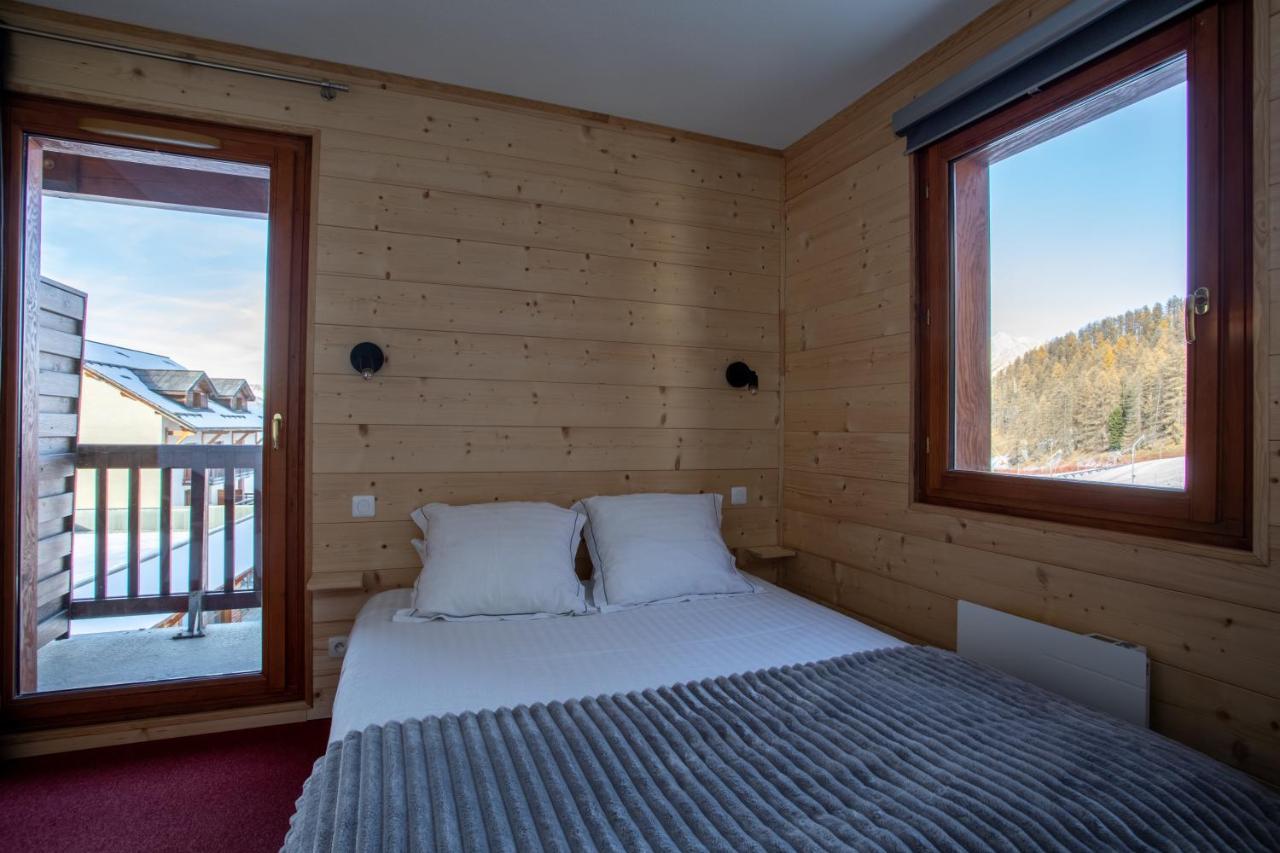 Cosy Cottage 1800 - Pied Des Pistes - Piscine, Sauna, Parking Privee Les Orres Luaran gambar