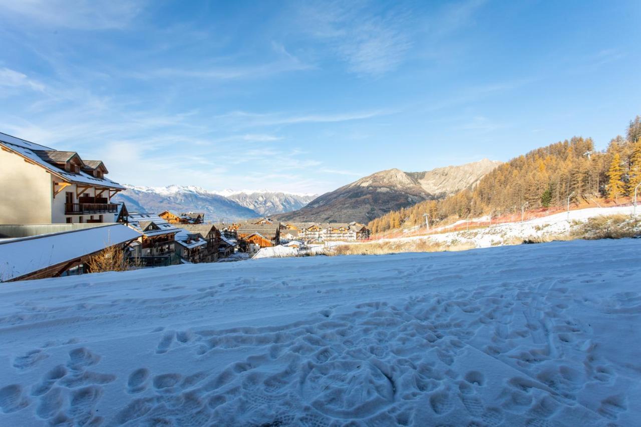 Cosy Cottage 1800 - Pied Des Pistes - Piscine, Sauna, Parking Privee Les Orres Luaran gambar
